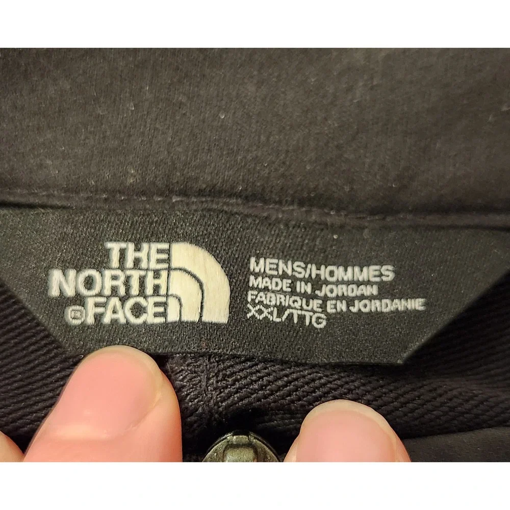 The North Face Mens Apex Bionic Softshell Jacket Black XXL Full Zip Windproof